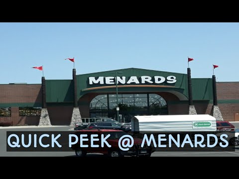 Menards Quick Peek Inside