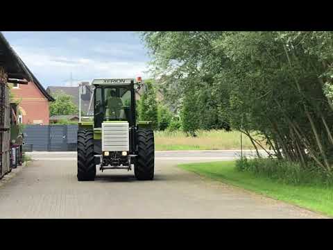 Claas Xerion prototype Project 207 first drive after long time