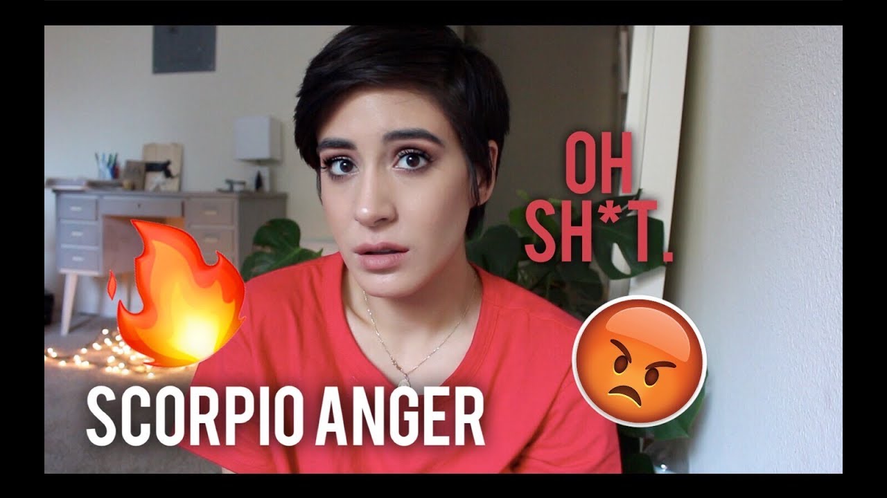 So A Scorpio Is Mad At You... Scorpio SunMars Anger Astrology