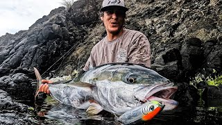 Topwater Kingfish | Landbased Fishing NZ | Part 2