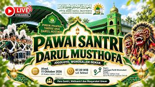 Download lagu PAWAI SANTRI DARUL MUSTHOFA 2026 🔥🥁 | Meriah, Kreatif & Penuh Semangat Santri | Wonosalam Demak mp3