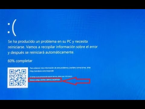 SOLUCIONAR ERROR SYSTEM SERVICE EXCEPTION (PANTALLA AZUL) en Windows 10 FÁCIL y RÁPIDO 🔨