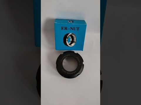 Mini nut for er collet chuck, round, size: 2