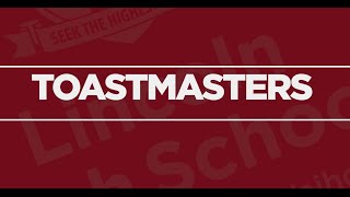 Toastmasters - Master the Art of Public Speaking - TSM001