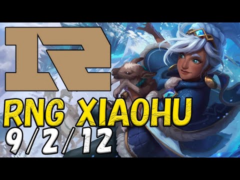RNG Xiaohu タリヤ(Taliyah) VS シンドラ(Syndra) MID patch 12.18 NA RANK