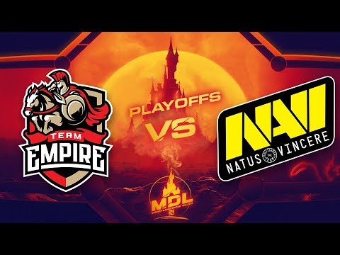 Empire vs NaVi Game 1 - MDL Paris Major CIS Qualifiers: Losers' Finals