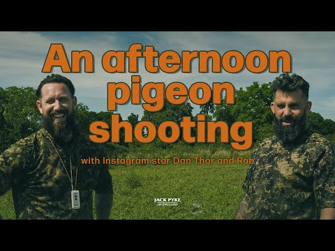 An afternoon pigeon shooting with Instagram star Dan Thor and Rob