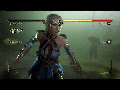MK11 - Sindel High Damage Combo 71% (ARMOR BROKEN)