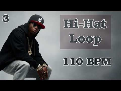 [FREE HI-HAT LOOP] 110 BPM Hip Hop 3 - Free Drums, Samples, Loops, One Shots, Presets