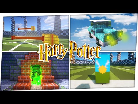 4 things from HARRY POTTER in Minecraft 🔮