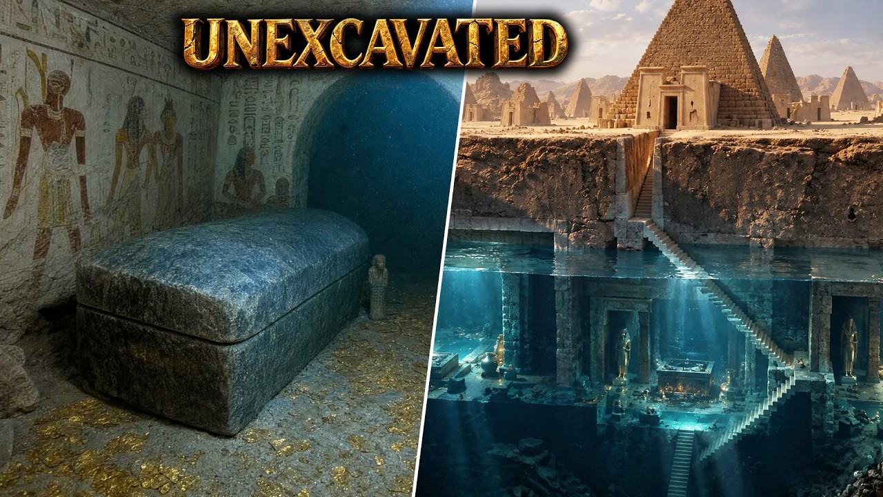 Underwater Tombs Beneath the Pyramids of the Black Pharaohs