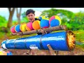 THE BIGGEST SPIRIT FIREWORKS VS SPONGE BALL EXPERIMENT WHAT HAPPENED