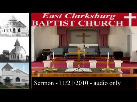 Sermon - 11/21/2010