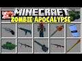 Minecraft ZOMBIE APOCALYPSE MOD TRY AND SURVIVE IN THE ZOMBIE APOCALYPSE