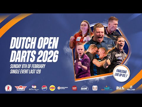 Dutch Open Darts 2026 - Day 3, last 128