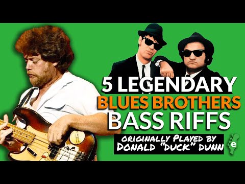 Thumbnail for 5 Legendary Blues Brothers Bass Riffs (orginally by Donald 'Duck' Dunn) | FREE PDF by Y&T