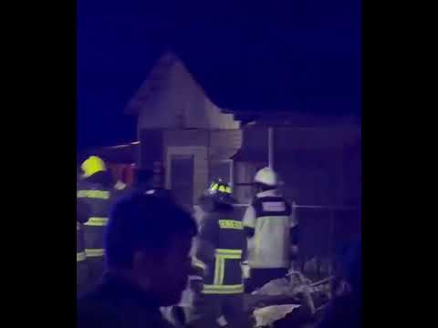 incendio consumió hogar de ancianos “El Edén”, en Villa Comuy, de Pitrufquén, región de La Araucanía