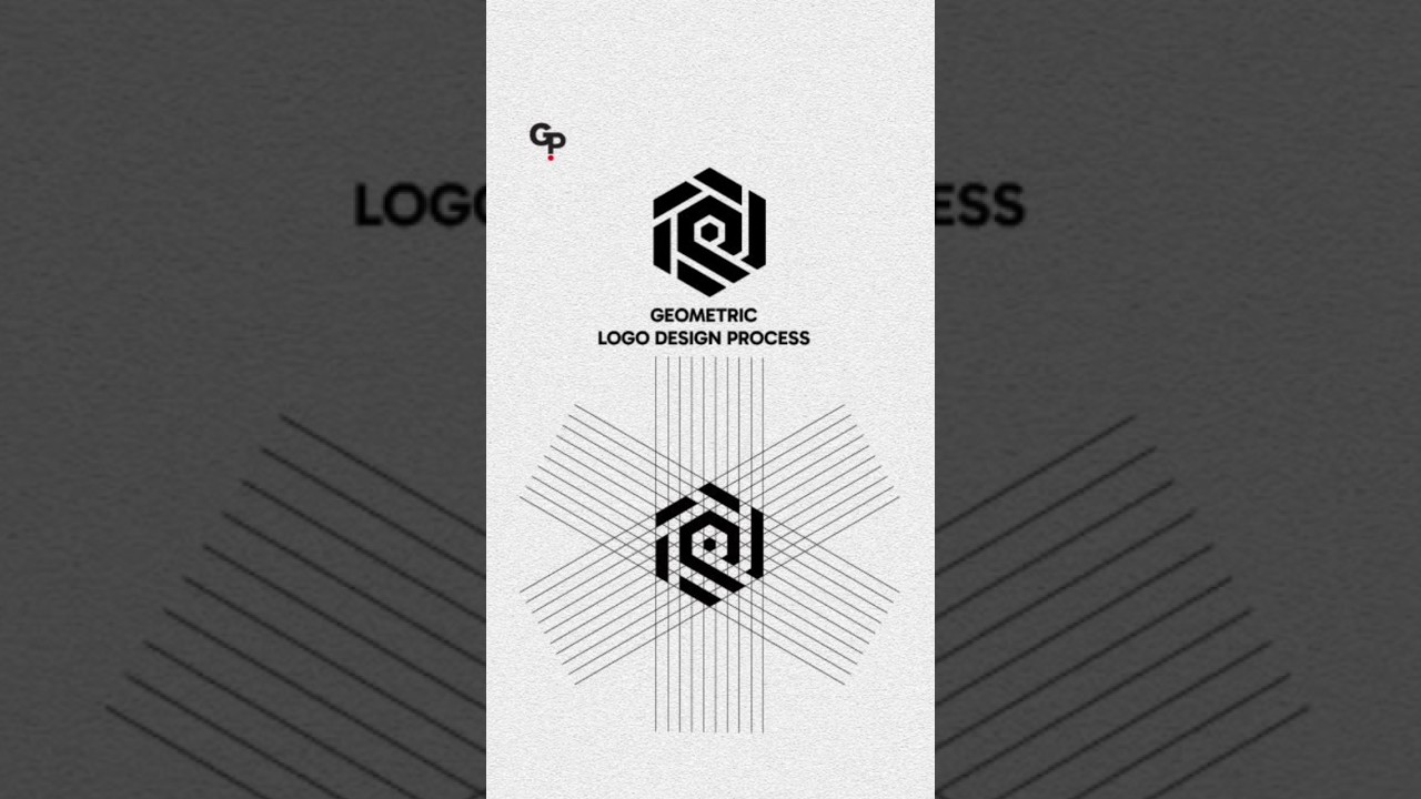Geometric Logo Design Process | Adobe Illustrator Tutorial #logodesign #adobeillustrator