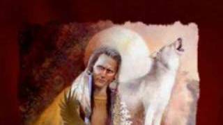 Warrior Walela with beautiful Native American Art