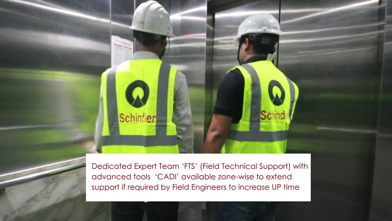 Safe, Smooth & Certified Elevator Maintenance Services by Creative Engineers ltd #schindlerelevator