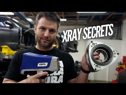 I Rented a $35,000 X-RAY Machine to scan the metal used in Rotary Engines
