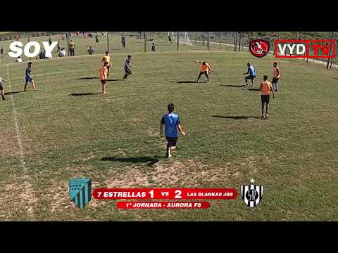 Liga VyD F8 - 1°Fecha - 7 Estrellas (1) vs Las Blankas jrs. (2)