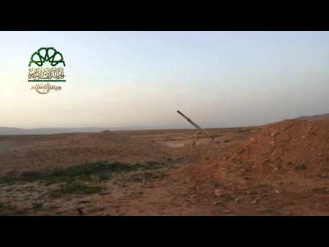 استهداف  قوات النظام من قبل الجبهة الإسلامية في جيرود في محافظة ريف دمشق