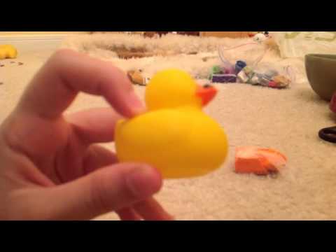 How to make a clay rubber duck (old video from old clay charm channel)