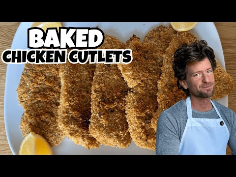 How to Make Crispy Baked Chicken Cutlets | Easy Italian Recipe