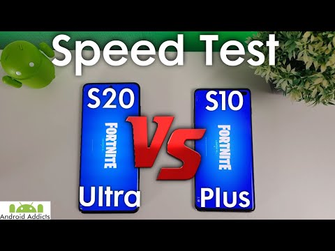 Samsung Galaxy S20 Ultra vs S10 Plus - Speed Test