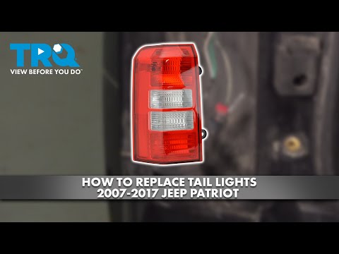 How to Replace Tail Lights 2007-2017 Jeep Patriot