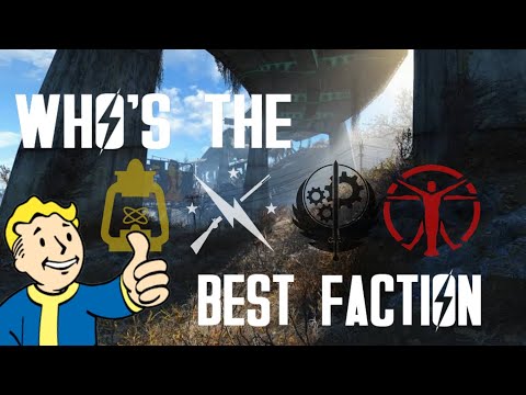 Fallout 4 Who's the best faction in the commonwealth explained (satire)