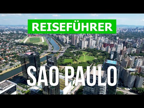 Stadt Sao Paulo in 4k. Brasilien, Sao Paulo zu besuchen