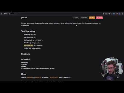 Item video thumbnail