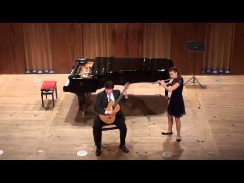 Jacques Ibert - Entr'acte | Eliška Bošková - flétna, Martin Cába - kytara