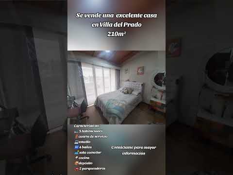 Casa en villa del prado