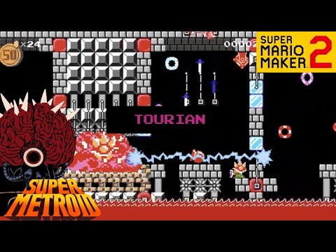 ∴ SUPER METRΘID°11 ∴ Tourian (Super Mario Maker 2)