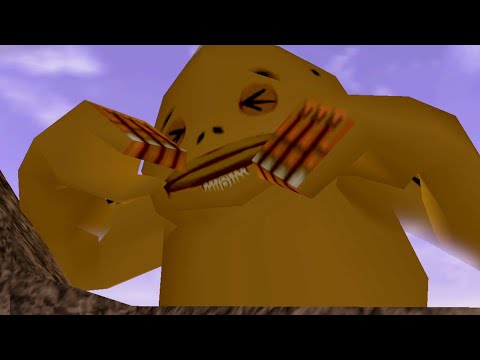 Zelda Ocarina of Time PC Port 60 FPS - 100% Walkthrough Part 22 - Biggon Sword Trading Sequence