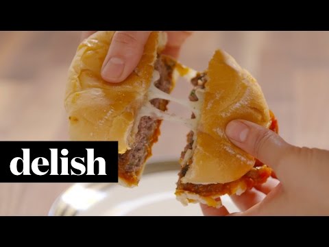 How To Make Pizza Burgers | Delish