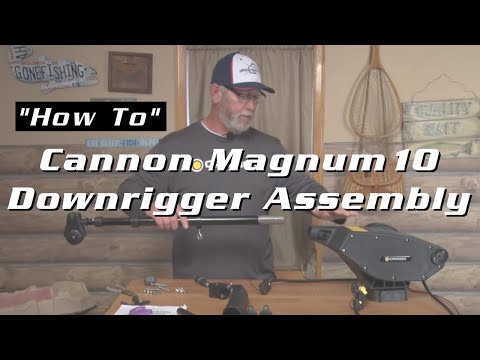 Cannon Magnum 10 Downrigger Assembly