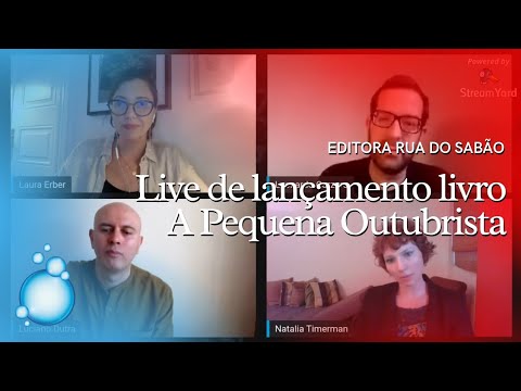 Debate sobre o lançamento da obra "A Pequena Outubrista" com convidados especiais