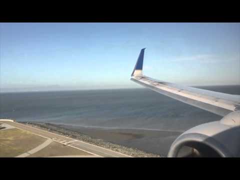 United Airlines Boeing 737-824 [N37274] Landing at San Francisco (SFO) Video