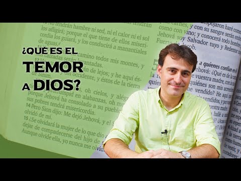 ¿Qué es el TEMOR a DIOS? 🙇‍♂ - Samuel Barceló