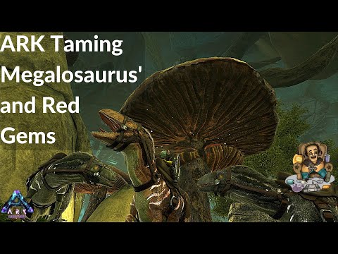 ARK Taming Megalosurus and Red Gems - The Complete Series Ep69