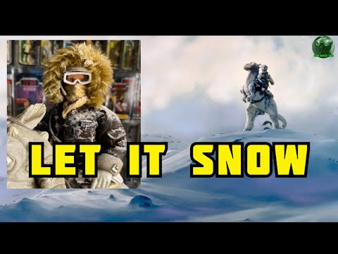 Star Wars 1/6 Scale Han Solo and Tauntaun Hasbro Custom Snow and weathering Effect.