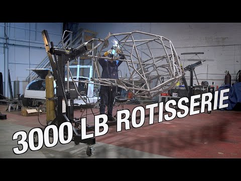 Rotate Projects With Ease - 3000 LB Rotisserie Gets The Job Done! Eastwood