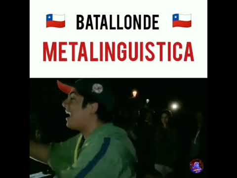 Rap chileno metalinguistica