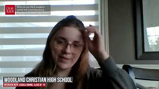 Woodland Christian High School, Alumnus Video Review from Jessica Zarnke