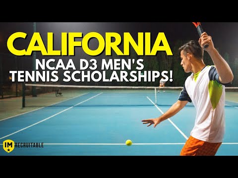 Best Division Three Schools In California For Men's Tennis Scholarships | ImRecruitable