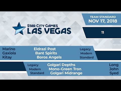 SCGVEGAS: Round 11 - Marino, Gaxiola, Kitay vs Long, John, Syed | Standard